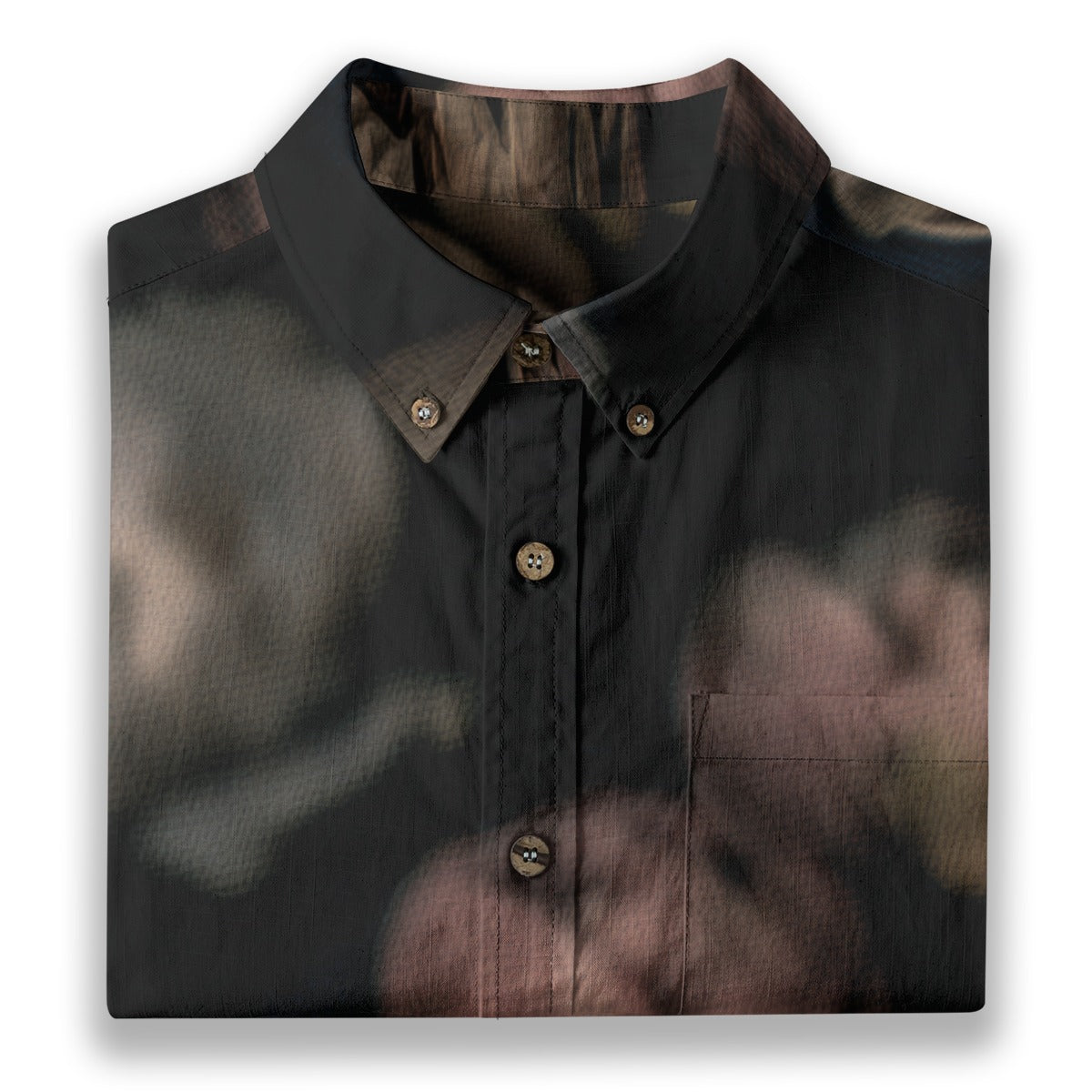 All-Over Print Men's Breathable Cotton Shirt|125GSM