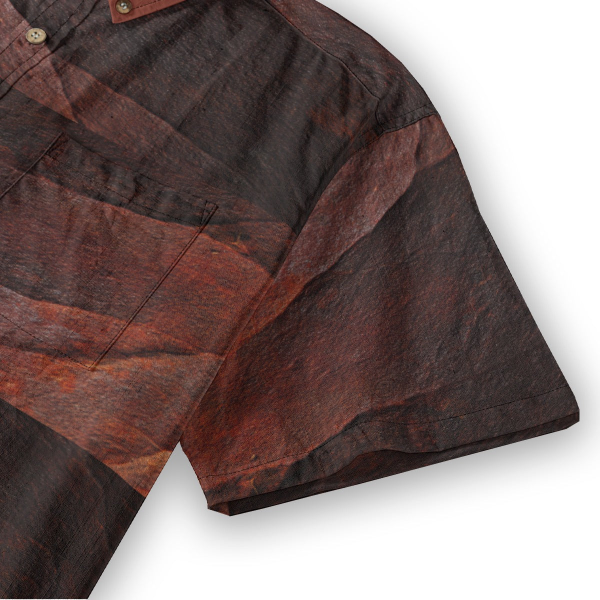 All-Over Print Men's Breathable Cotton Shirt|125GSM