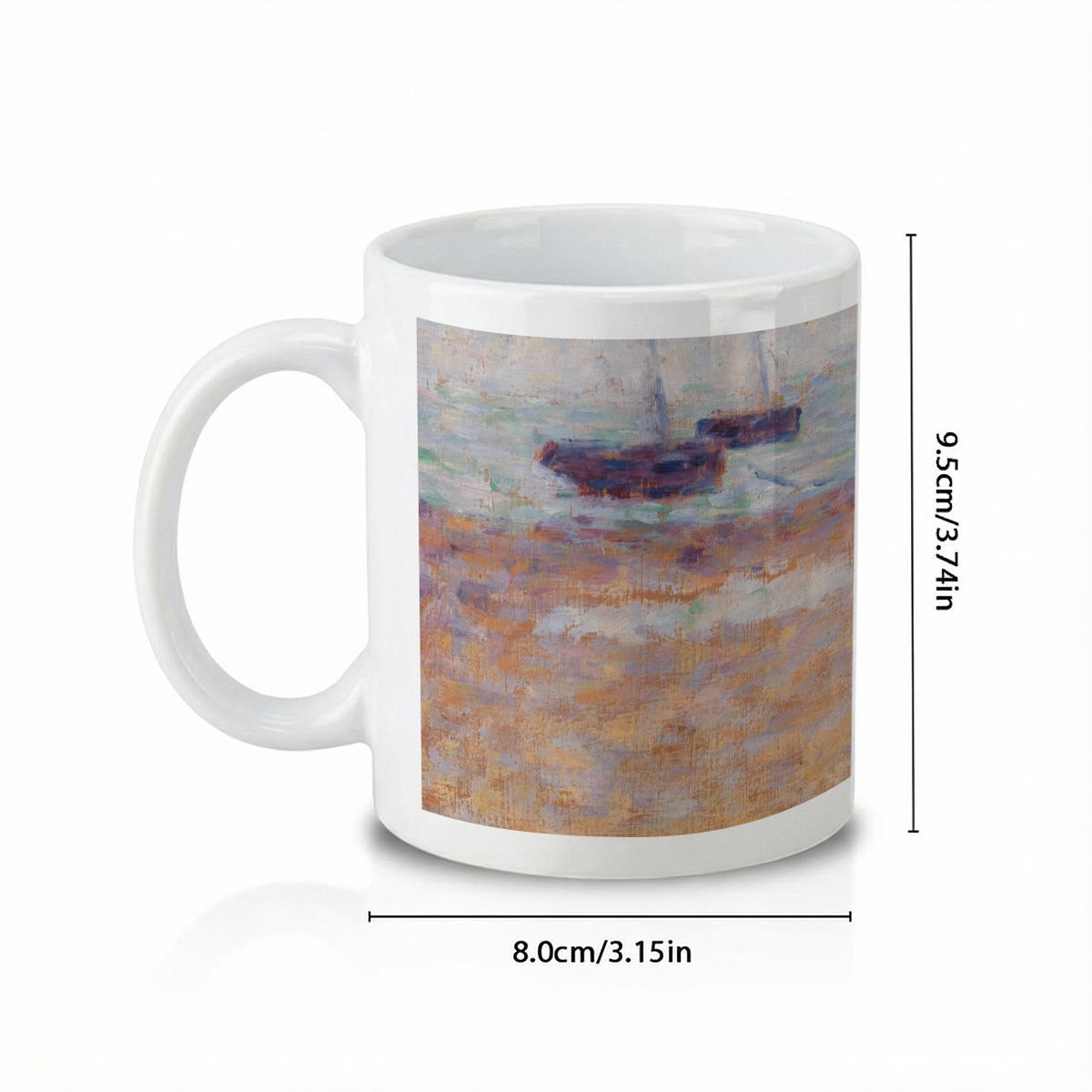 Custom Personalized All-Over Print Ceramic Coffee Mug