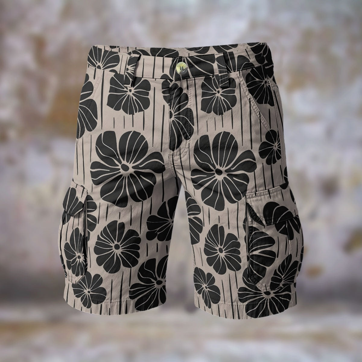 All-Over Print Men's Cargo Shorts