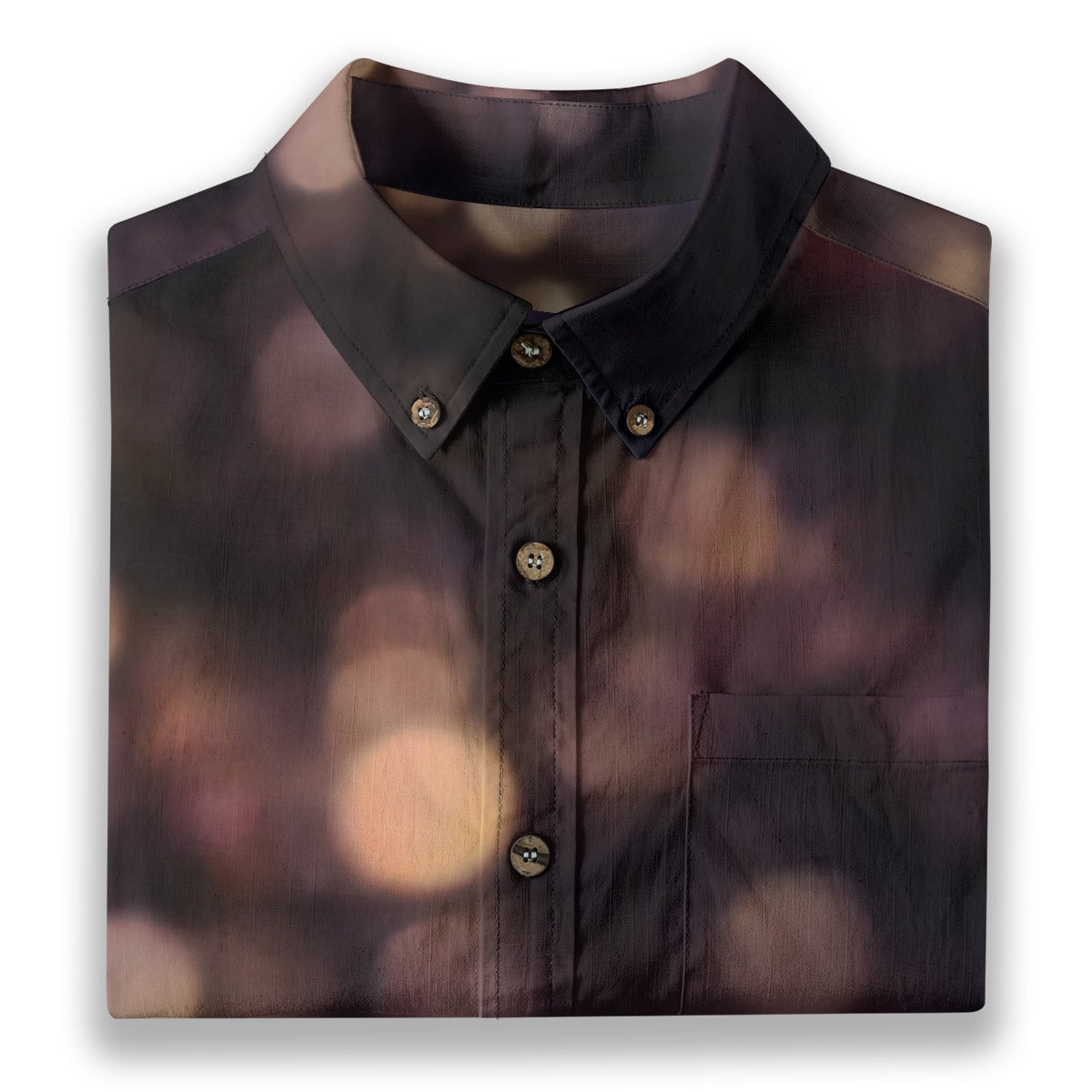 All-Over Print Men's Breathable Cotton Shirt|125GSM