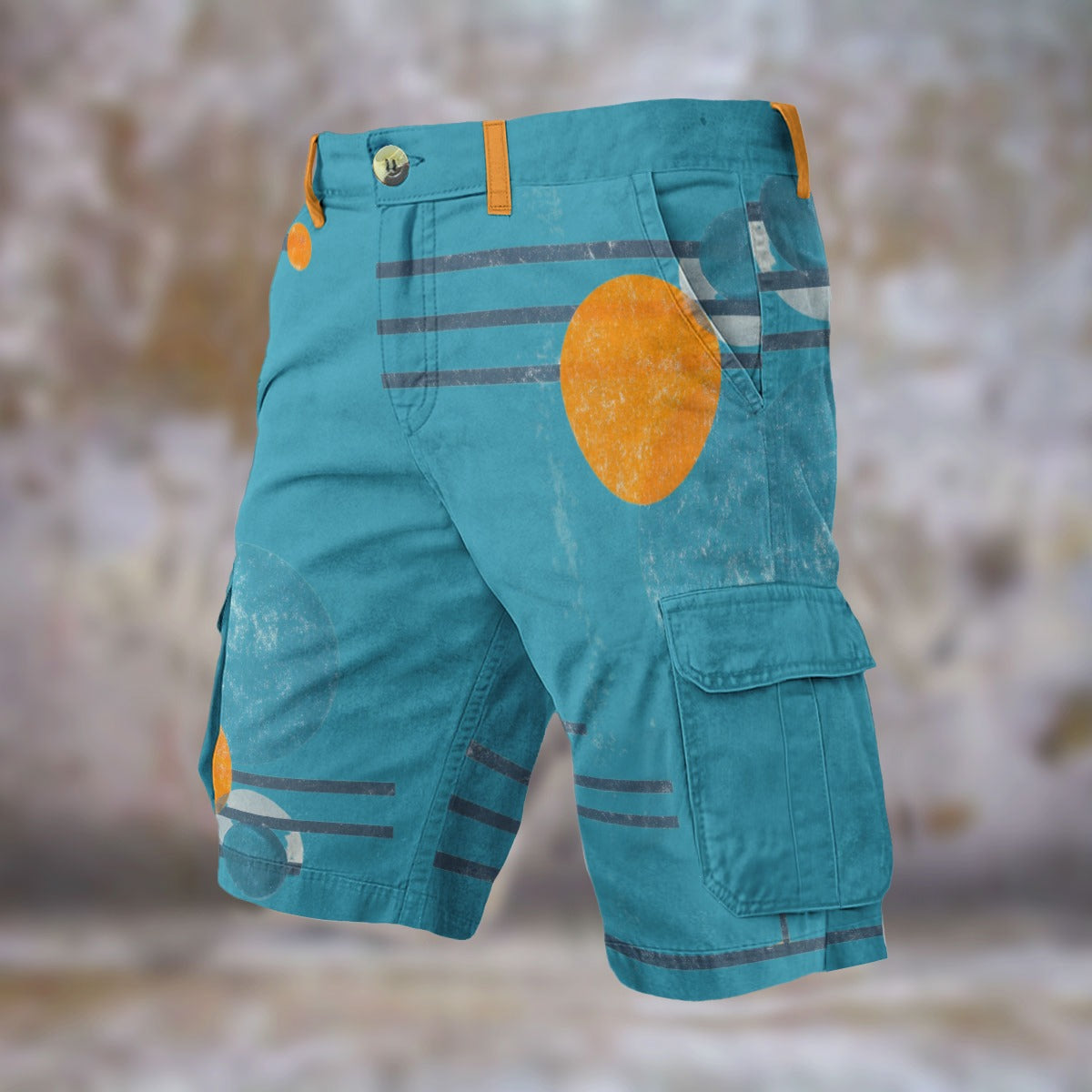 All-Over Print Men's Cargo Shorts