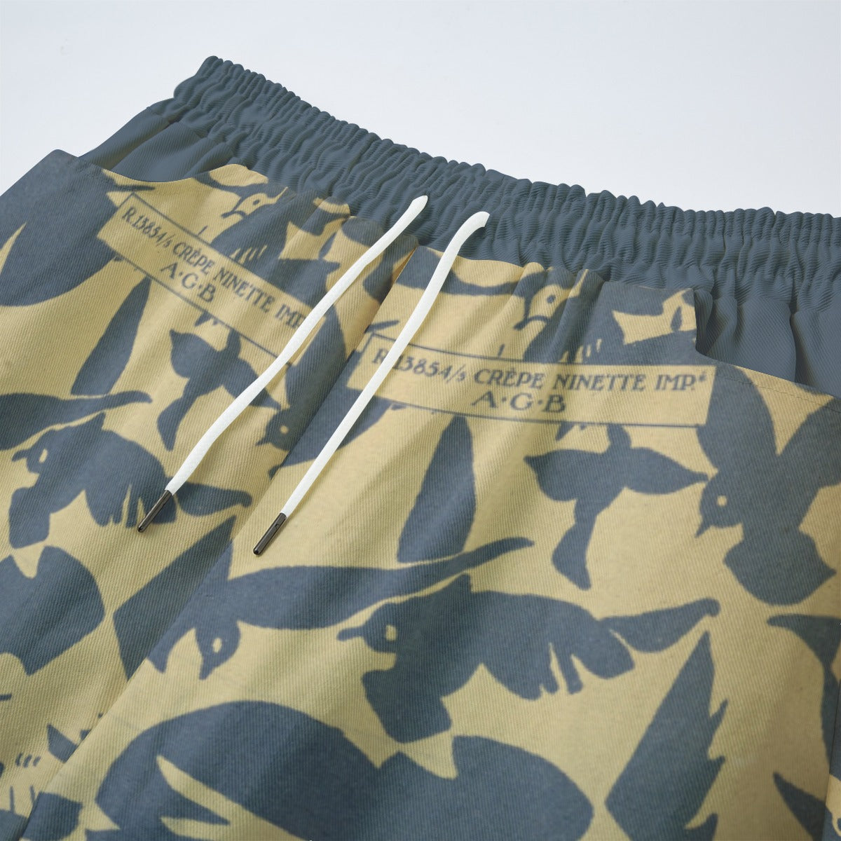 All-Over Print Unisex Straight Casual Pants | 245GSM Cotton