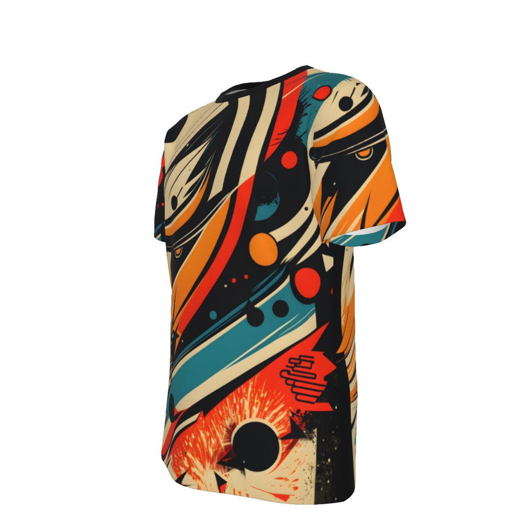 All-Over Print Men's O-Neck T-Shirt | 190GSM Cotton
