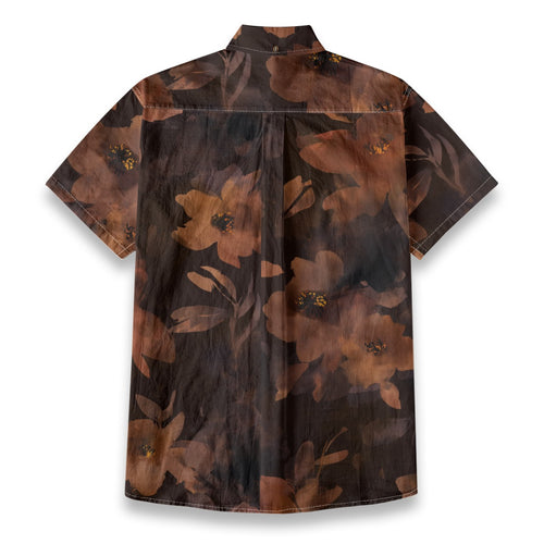 All-Over Print Men's Breathable Cotton Shirt|125GSM
