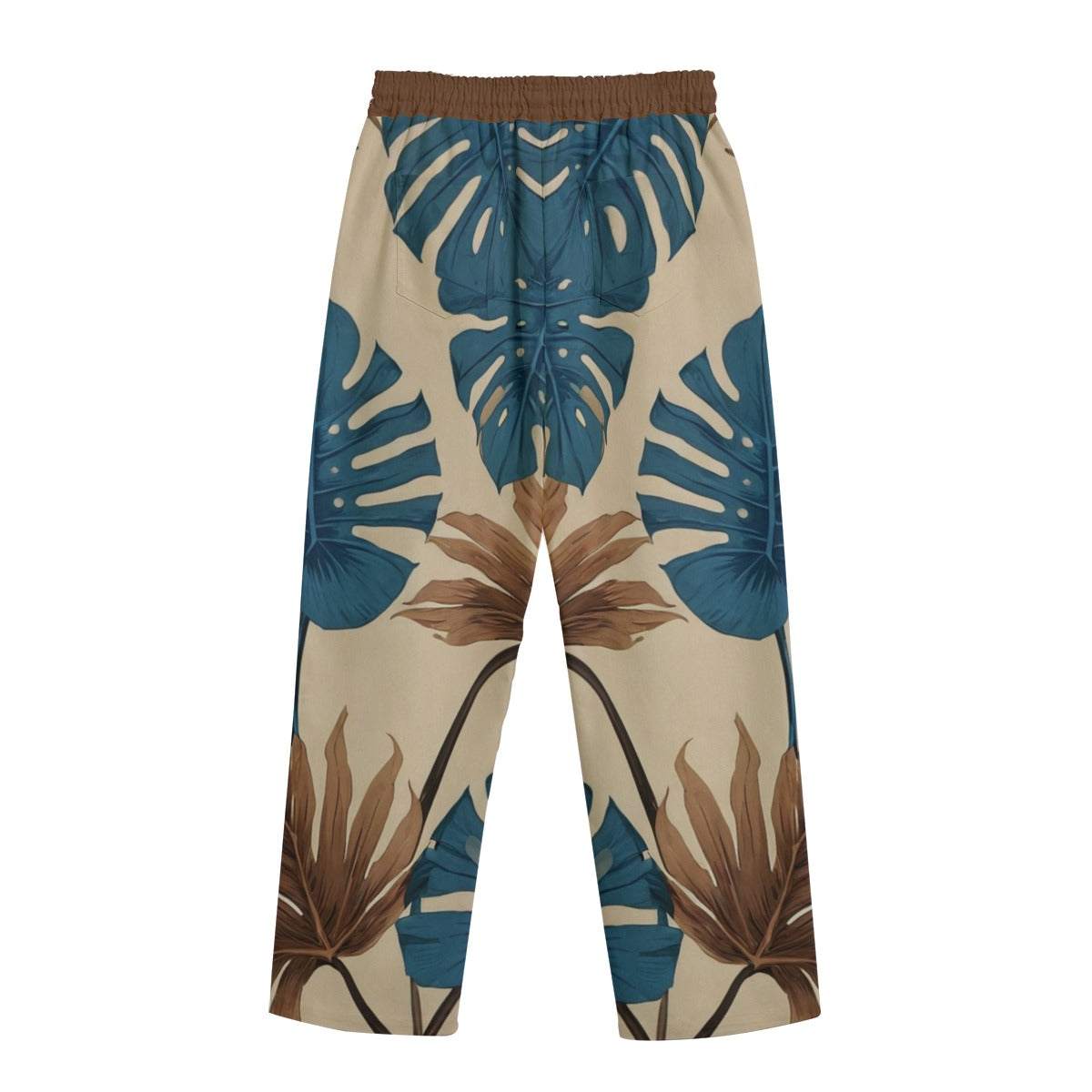All-Over Print Unisex Straight Casual Pants | 245GSM Cotton