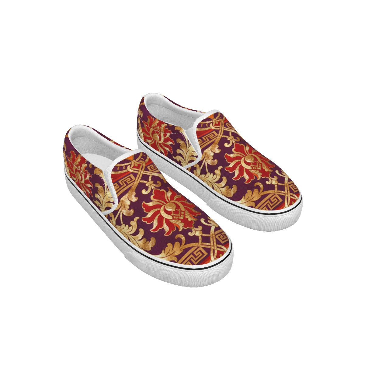 Women's Casual Canvas Slip-On Walking Sneakers