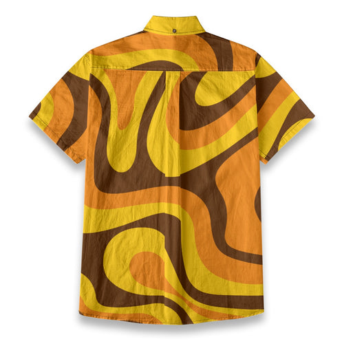 All-Over Print Men's Breathable Cotton Shirt|125GSM
