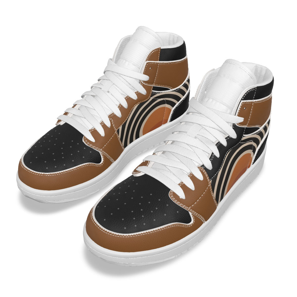 Men's Synthetic Leather Stitching Shoes