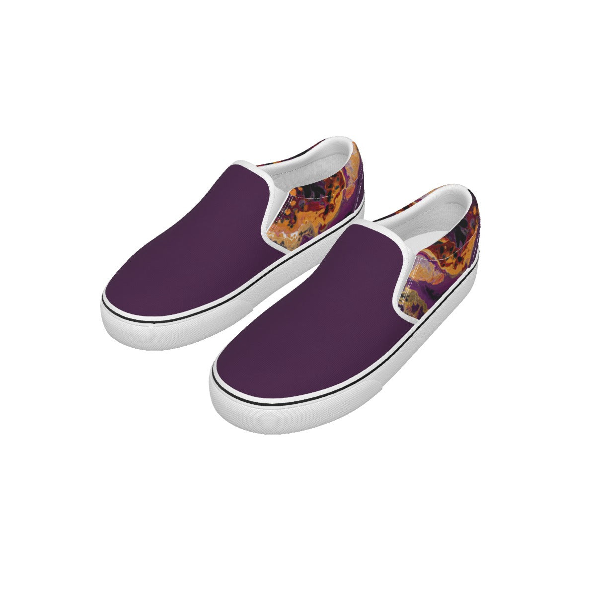 Men's Comfortable Canvas Slip-On Sneakers