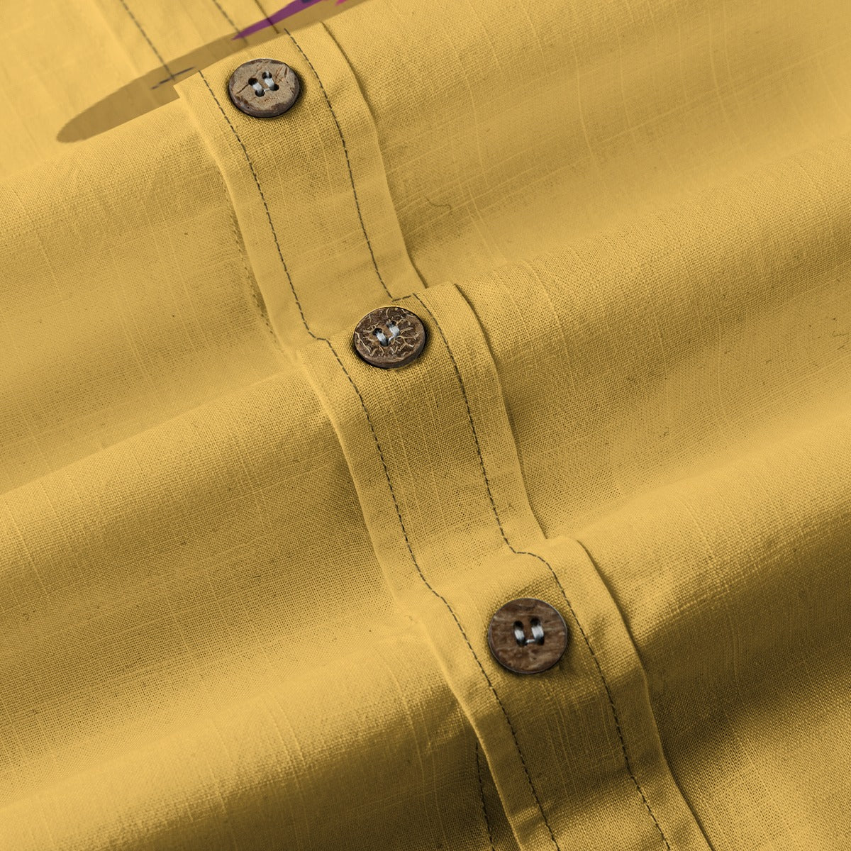 All-Over Print Men's Breathable Cotton Shirt|125GSM