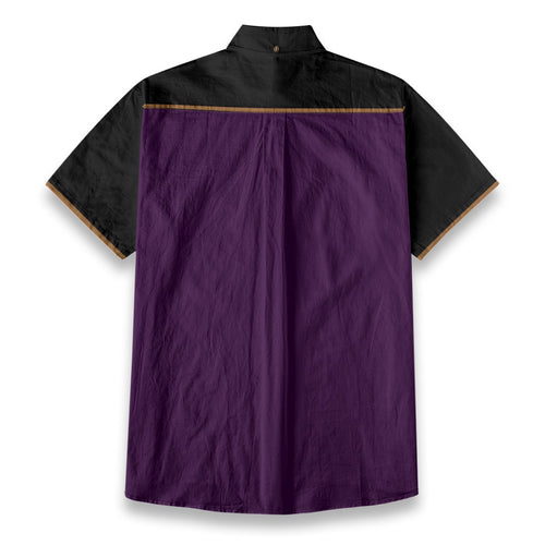 All-Over Print Men's Breathable Cotton Shirt|125GSM