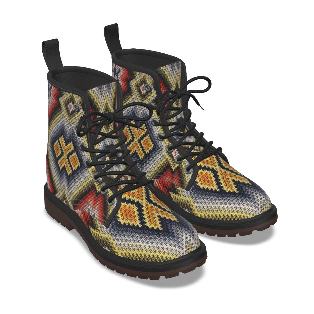 Custom Women's Martin Boots All-Over Print Short Boot