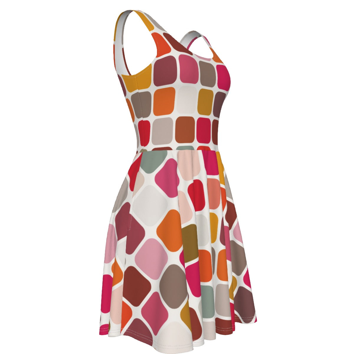 All-Over Print Women's Tank Vest Dress