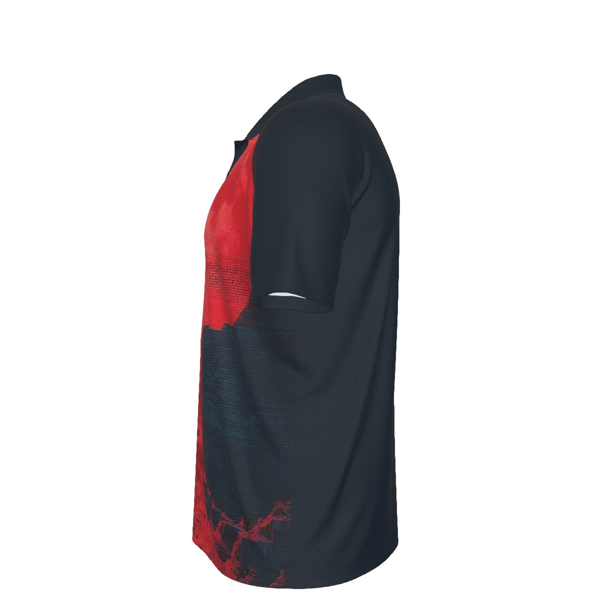 Men's Stretch Polo Shirt | Breathable Athletic Jersey Top
