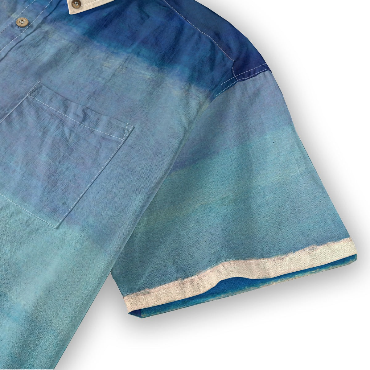 All-Over Print Men's Breathable Cotton Shirt|125GSM