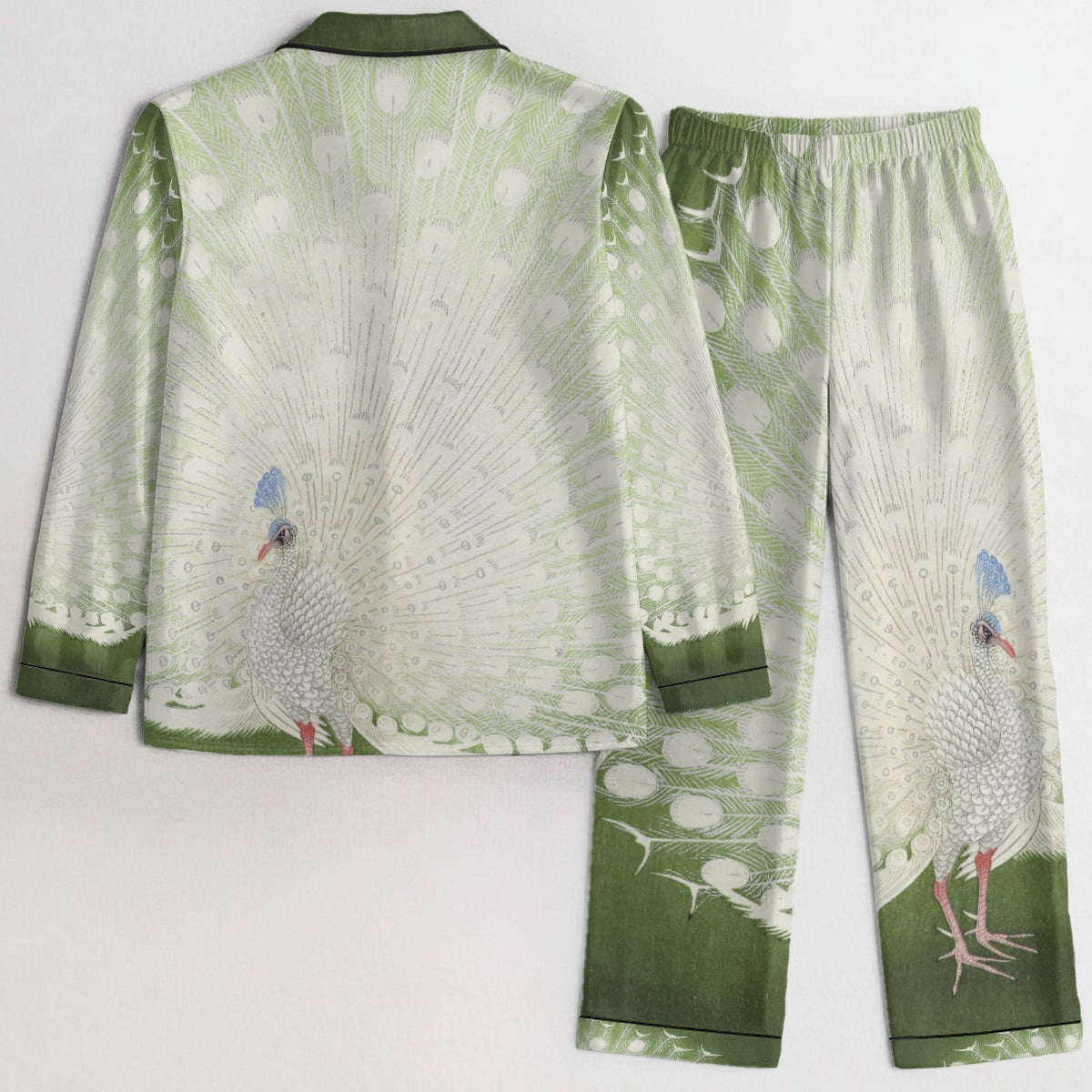 All-Over Print Women's Satin Pajama Set