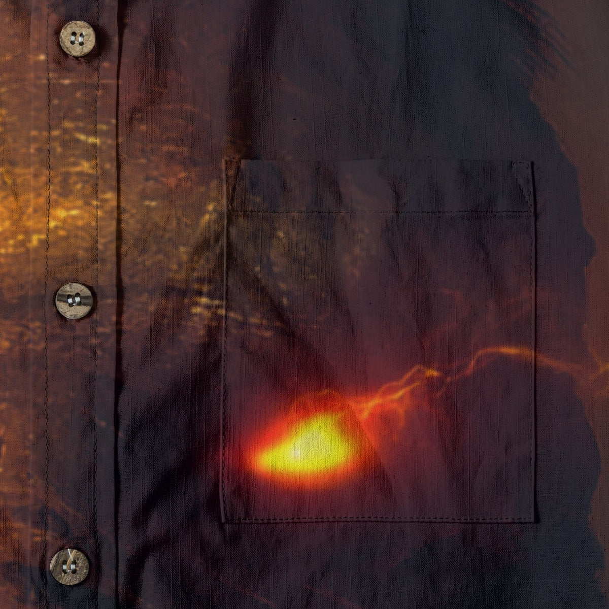 All-Over Print Men's Breathable Cotton Shirt|125GSM