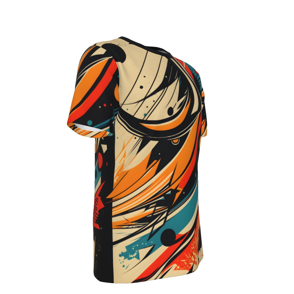 All-Over Print Men's O-Neck T-Shirt | 190GSM Cotton