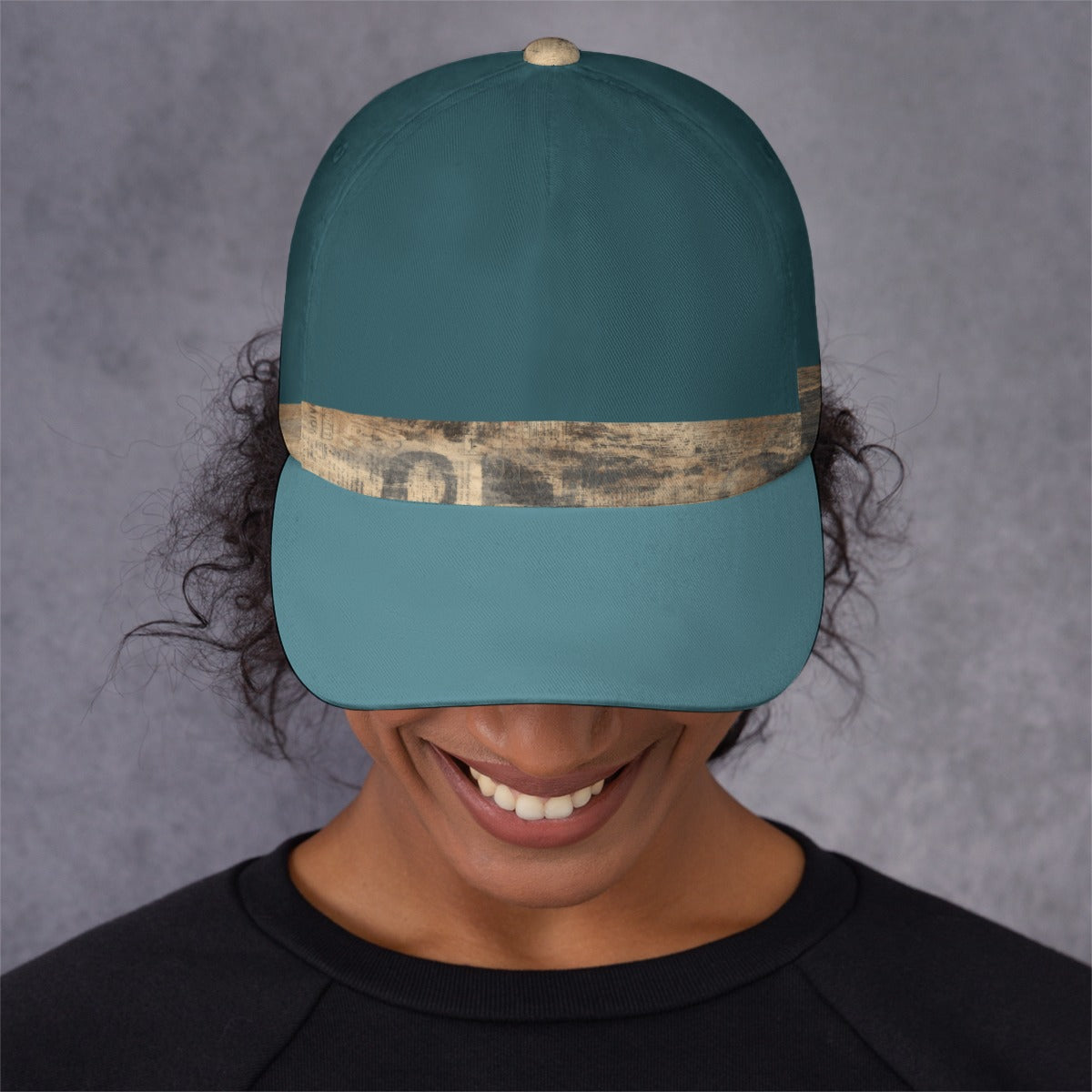 All-Over Print Peaked Cap