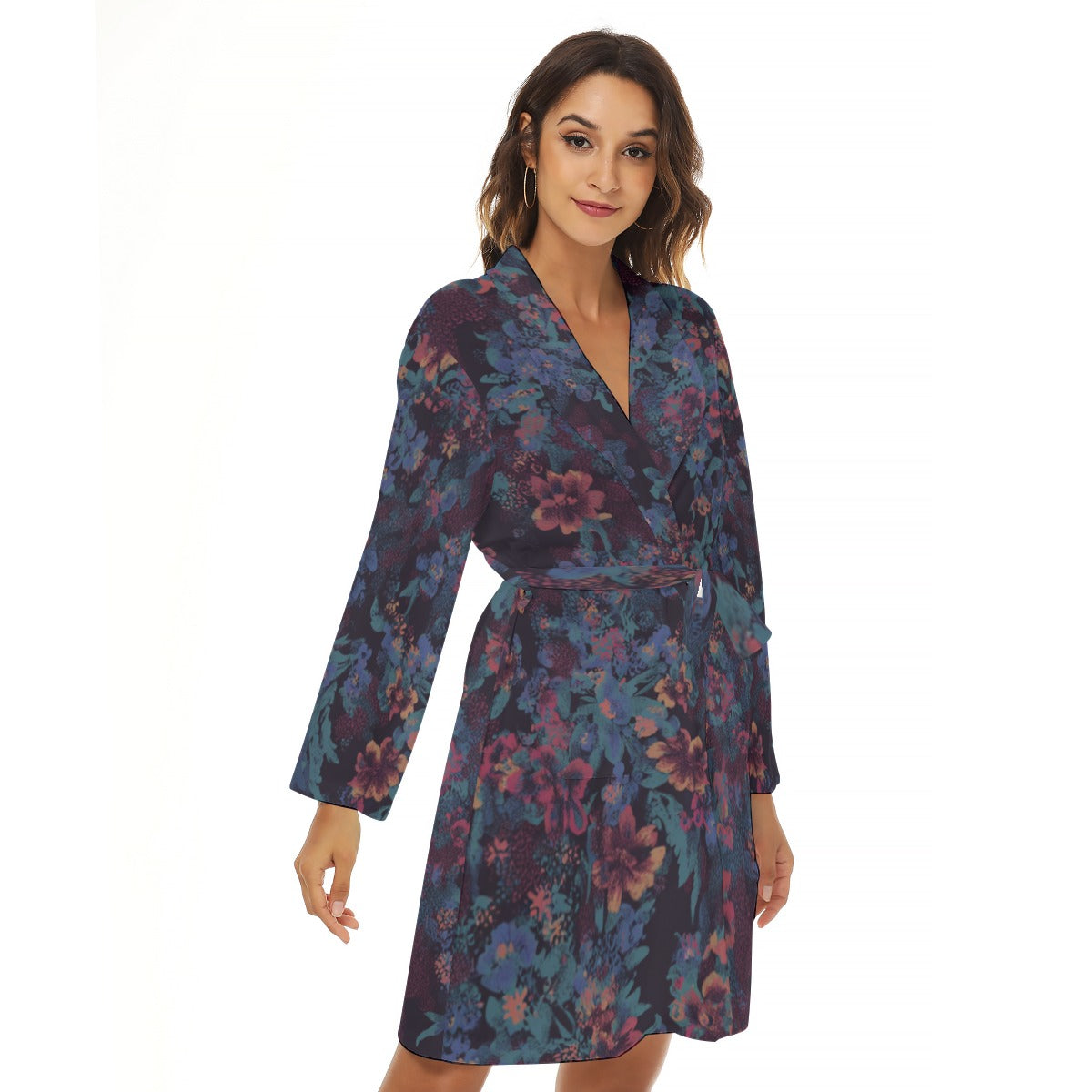 All-Over Print Women's Small Robe