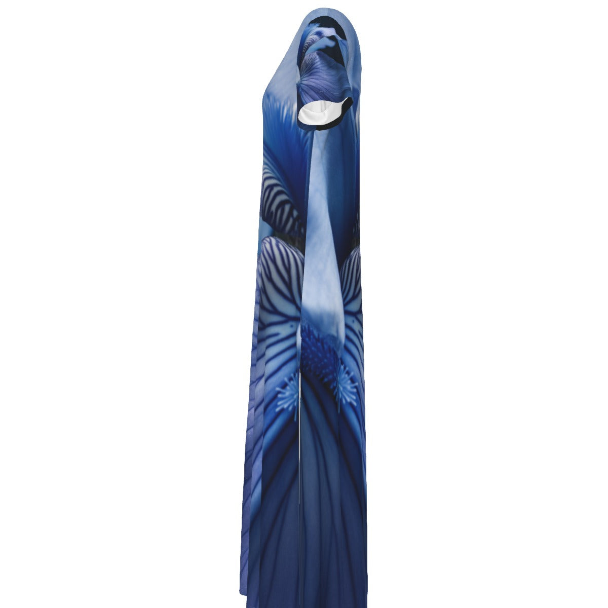 All-Over Print Women's V-neck Dress With Side Slit