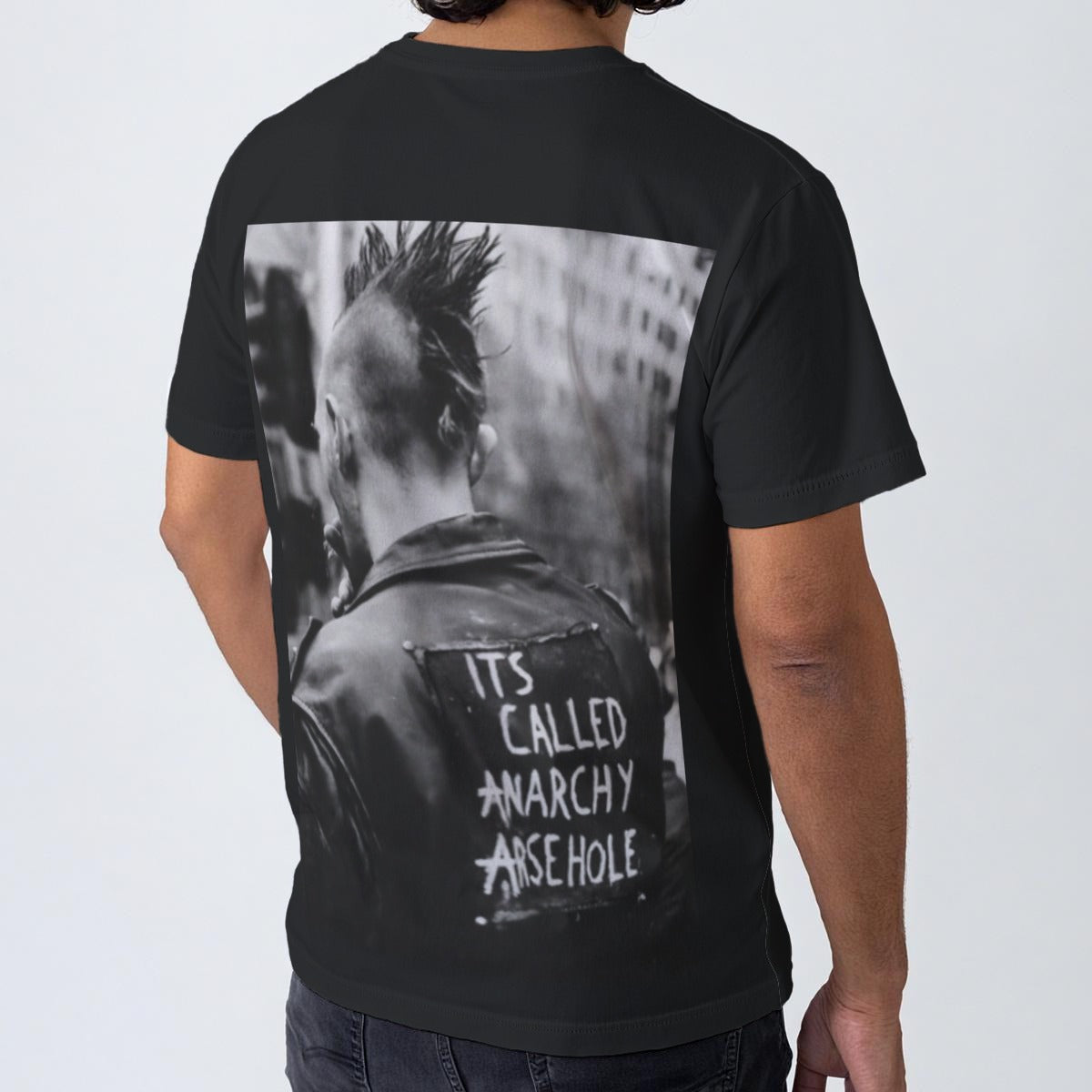 All-Over Print Men's O-Neck T-Shirt | 190GSM Cotton
