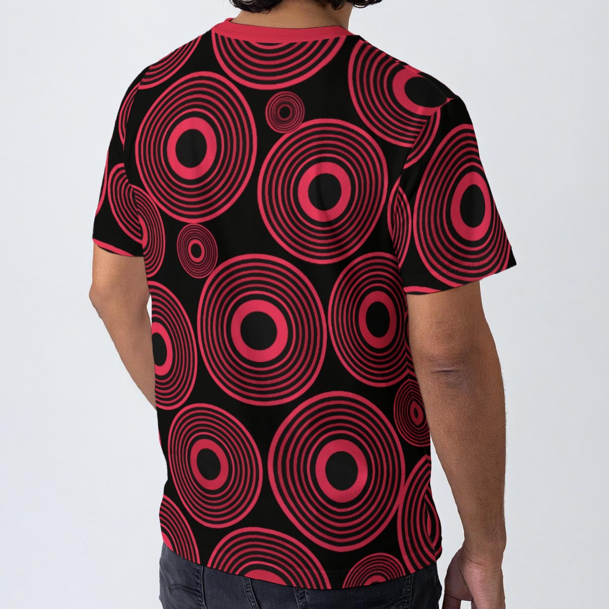 Men's Premium Cotton T-Shirt in Red