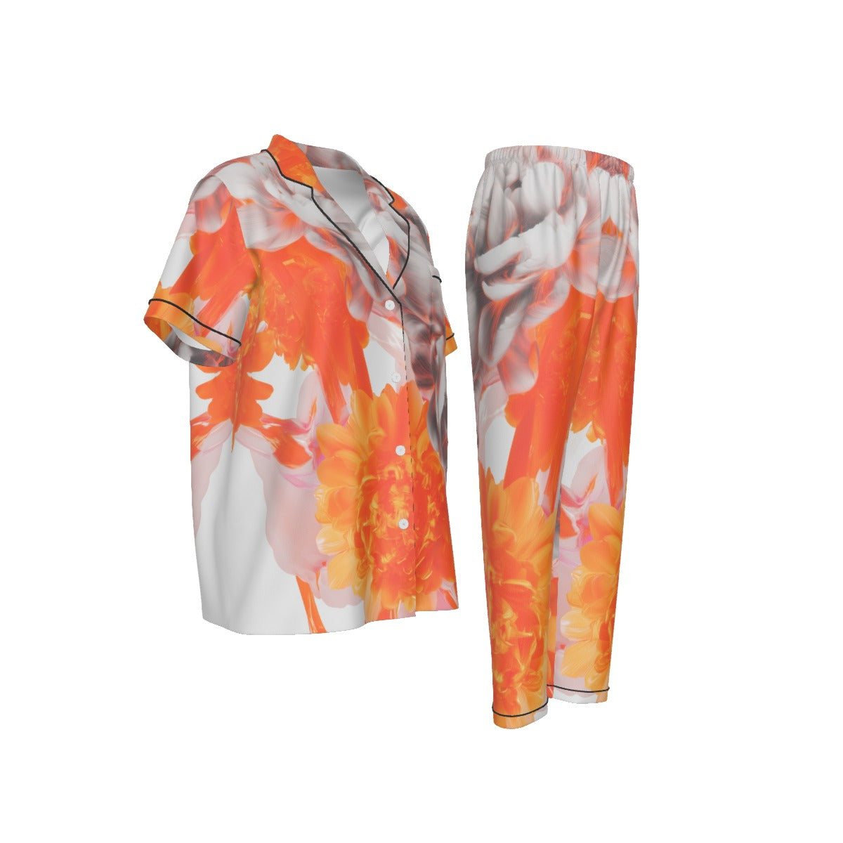All-over print Women'S Trousers Pajamas Set