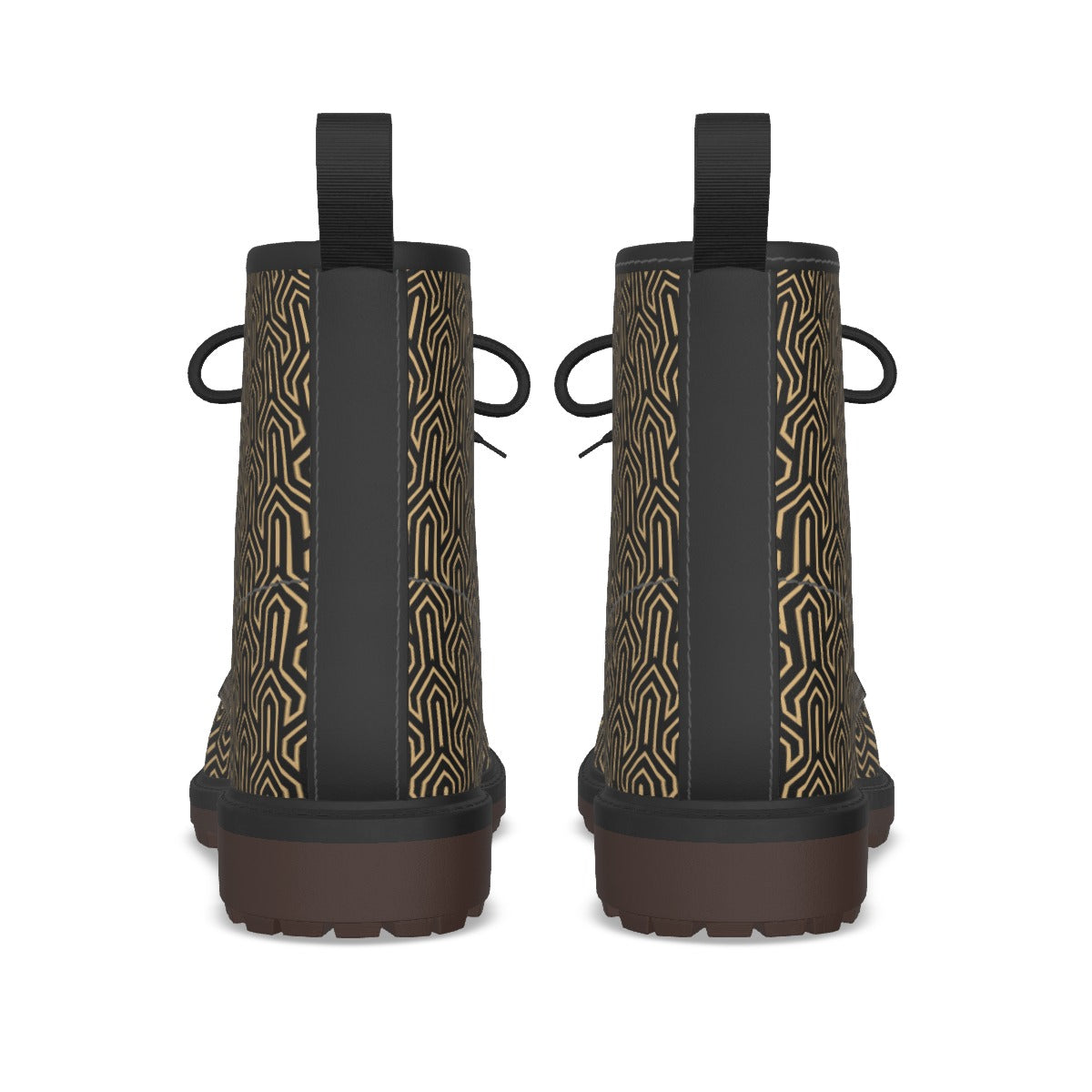 All-Over Print Men's Martin Short Boots