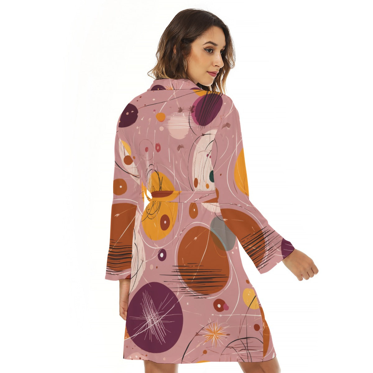 All-Over Print Women's Small Robe