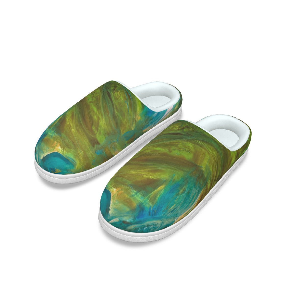 All-Over Print Women's Plush Slippers