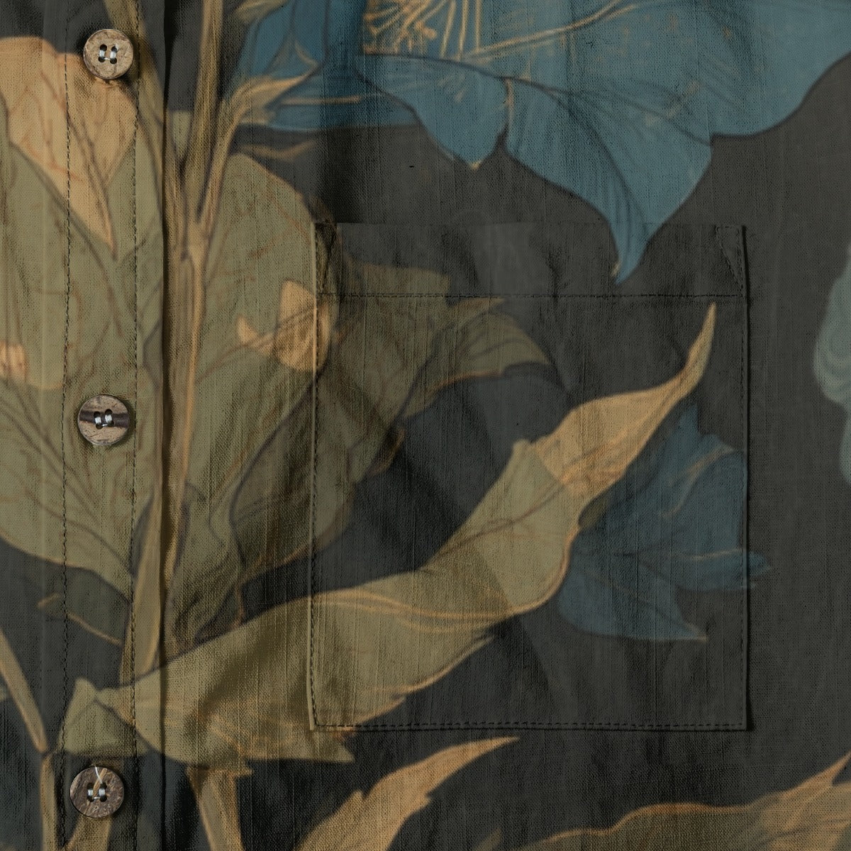 All-Over Print Men's Breathable Cotton Shirt|125GSM