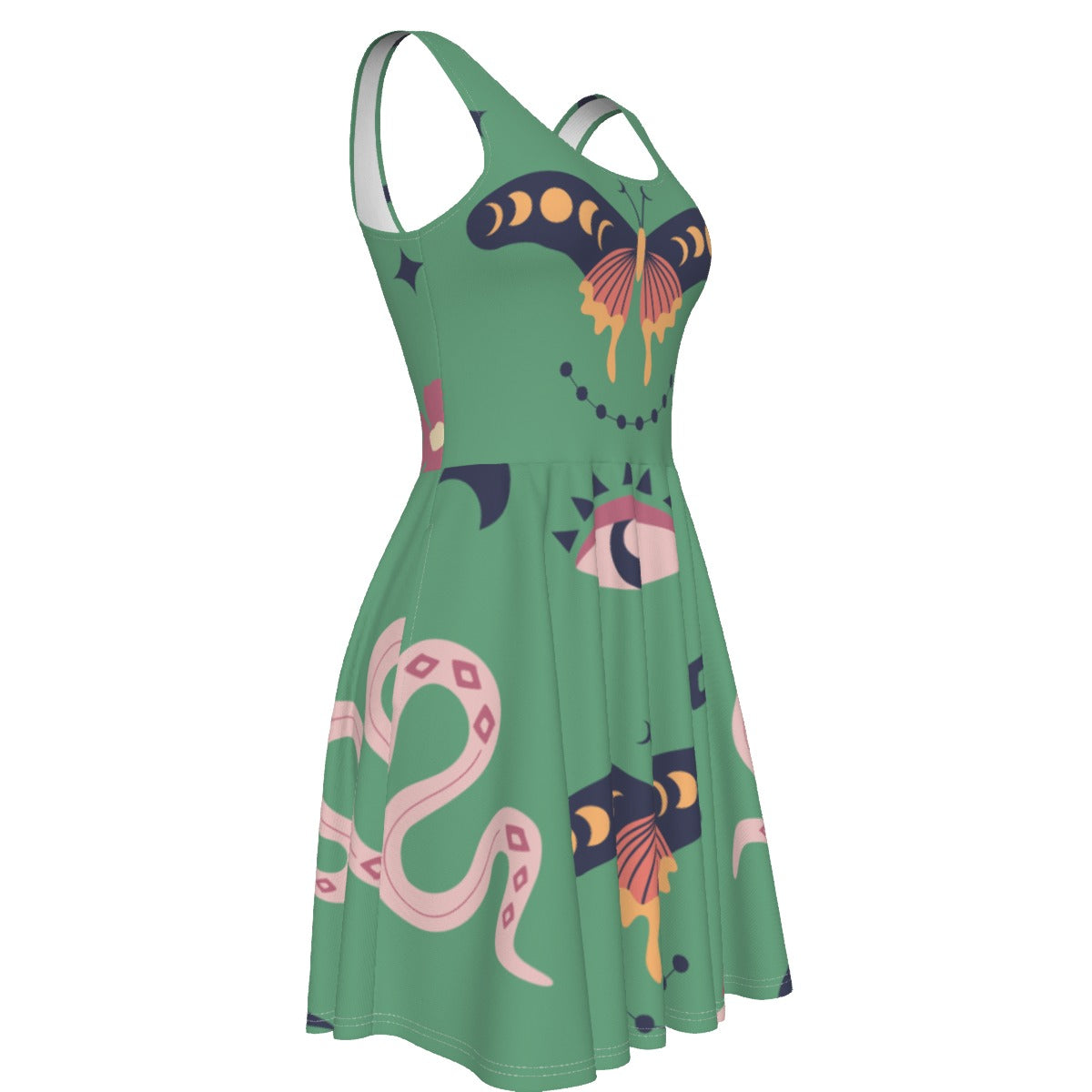 All-Over Print Women's Tank Vest Dress