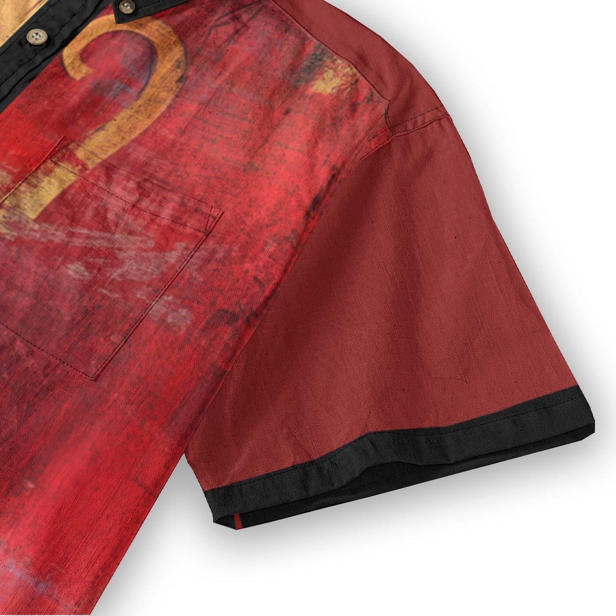 All-Over Print Men's Breathable Cotton Shirt|125GSM