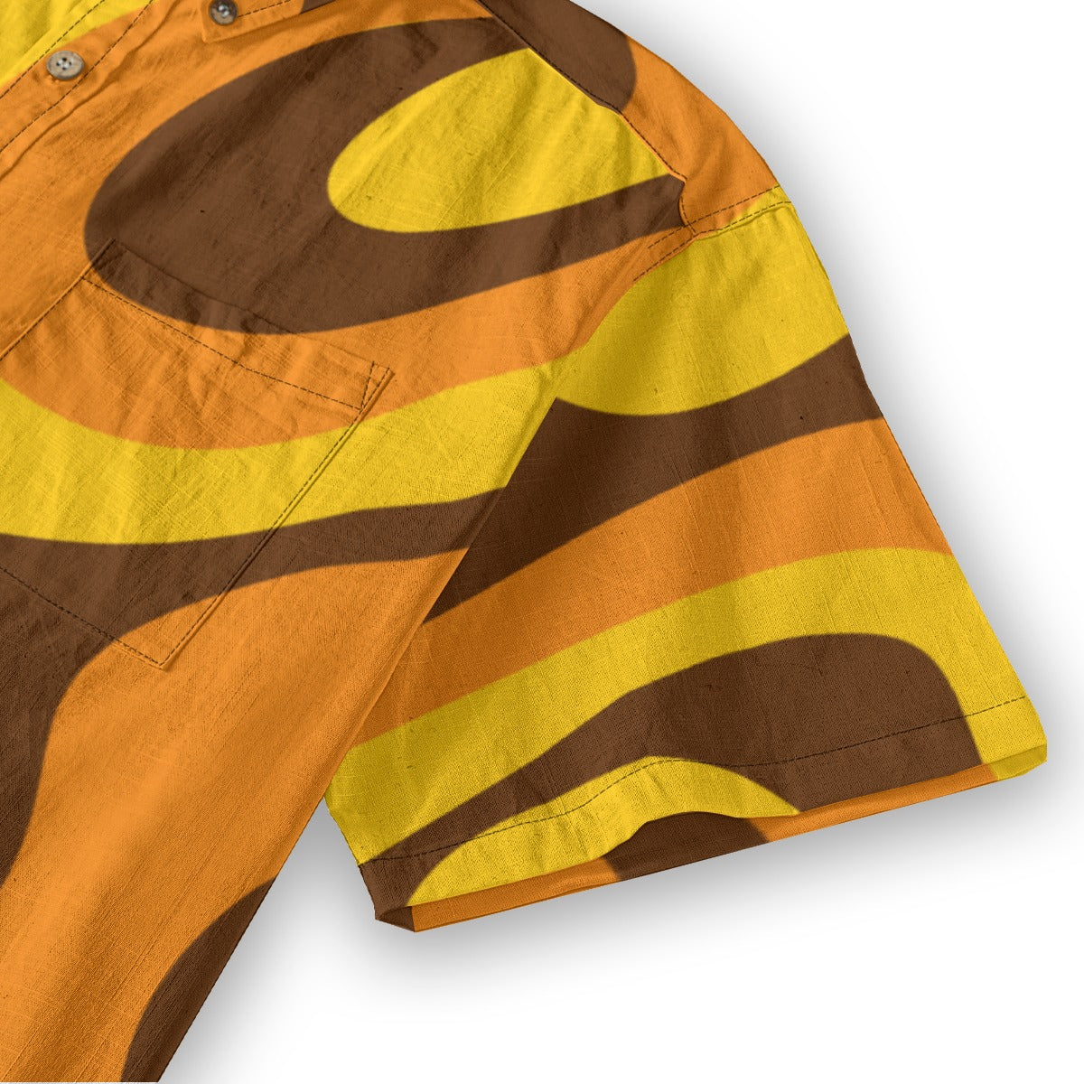 All-Over Print Men's Breathable Cotton Shirt|125GSM