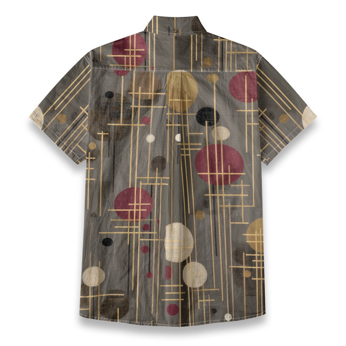 All-Over Print Men's Breathable Cotton Shirt|125GSM