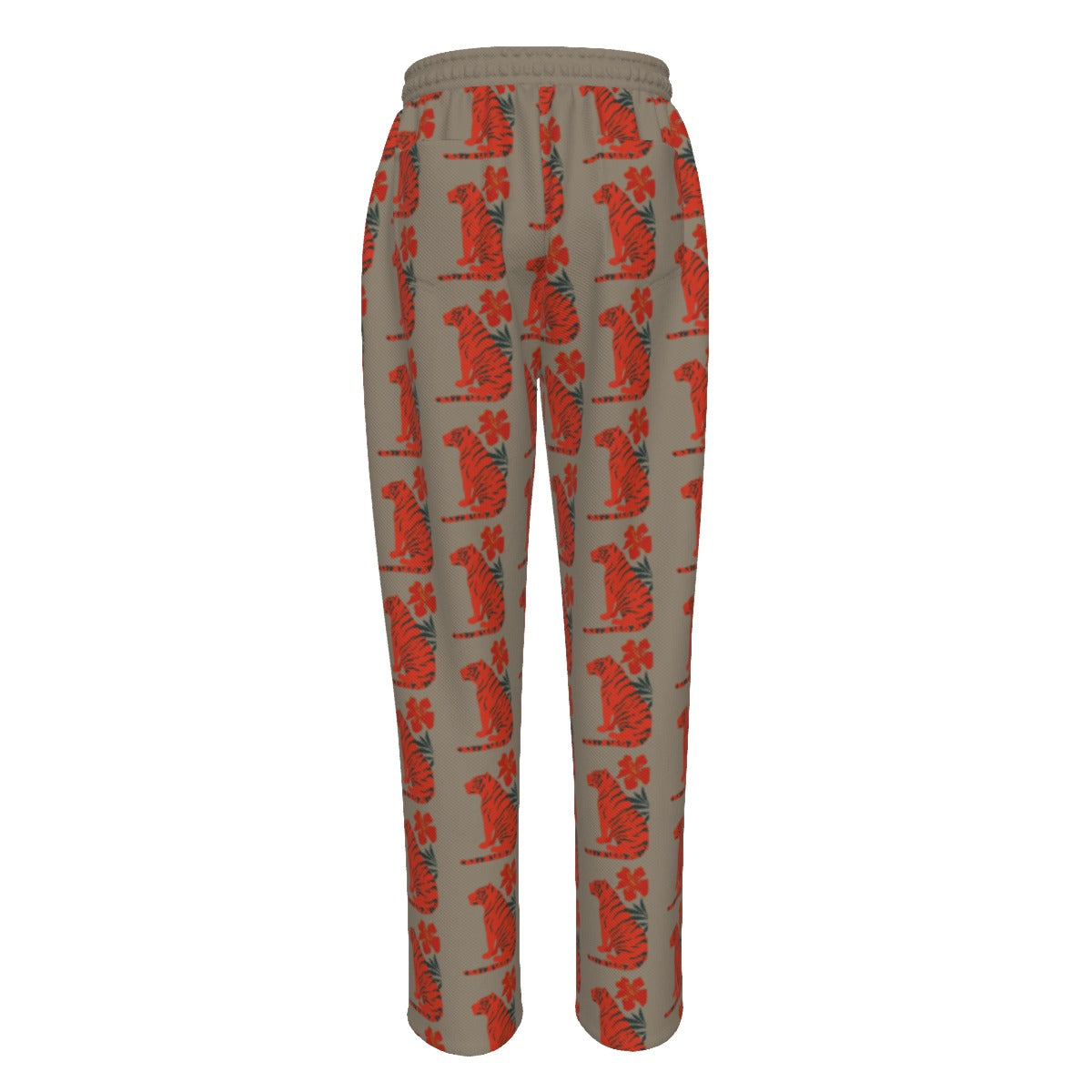 All-Over Print Unisex Straight Casual Pants | 245GSM Cotton