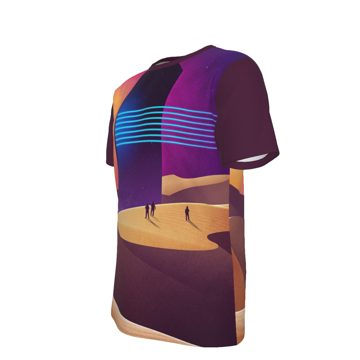 All-Over Print Men's O-Neck T-Shirt | 190GSM Cotton