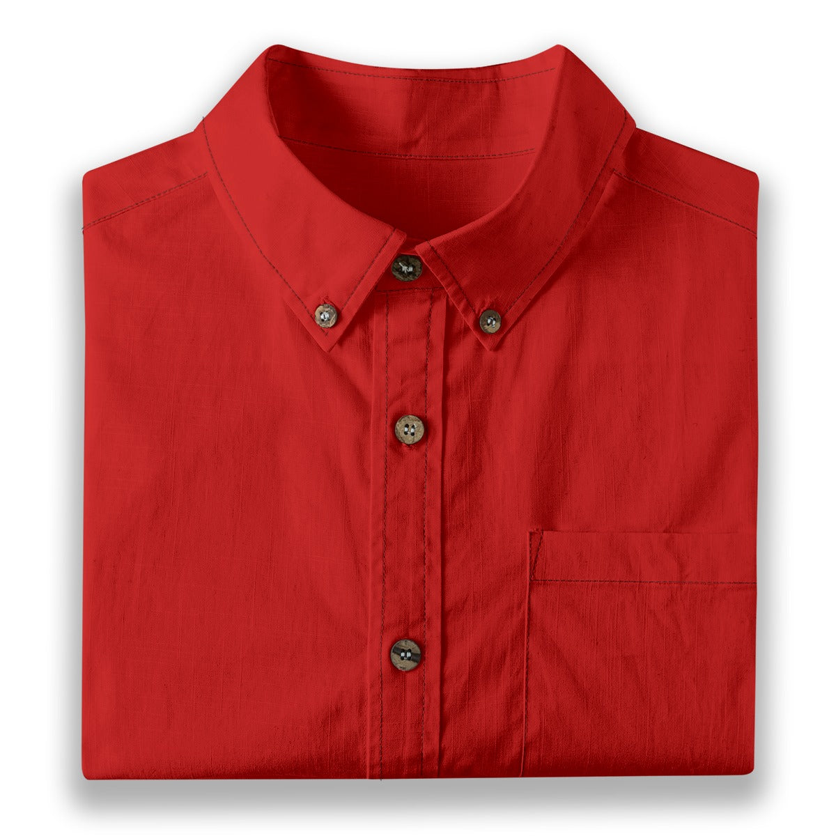 All-Over Print Men's Breathable Cotton Shirt|125GSM