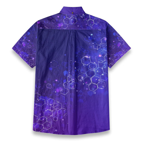 All-Over Print Men's Breathable Cotton Shirt|125GSM