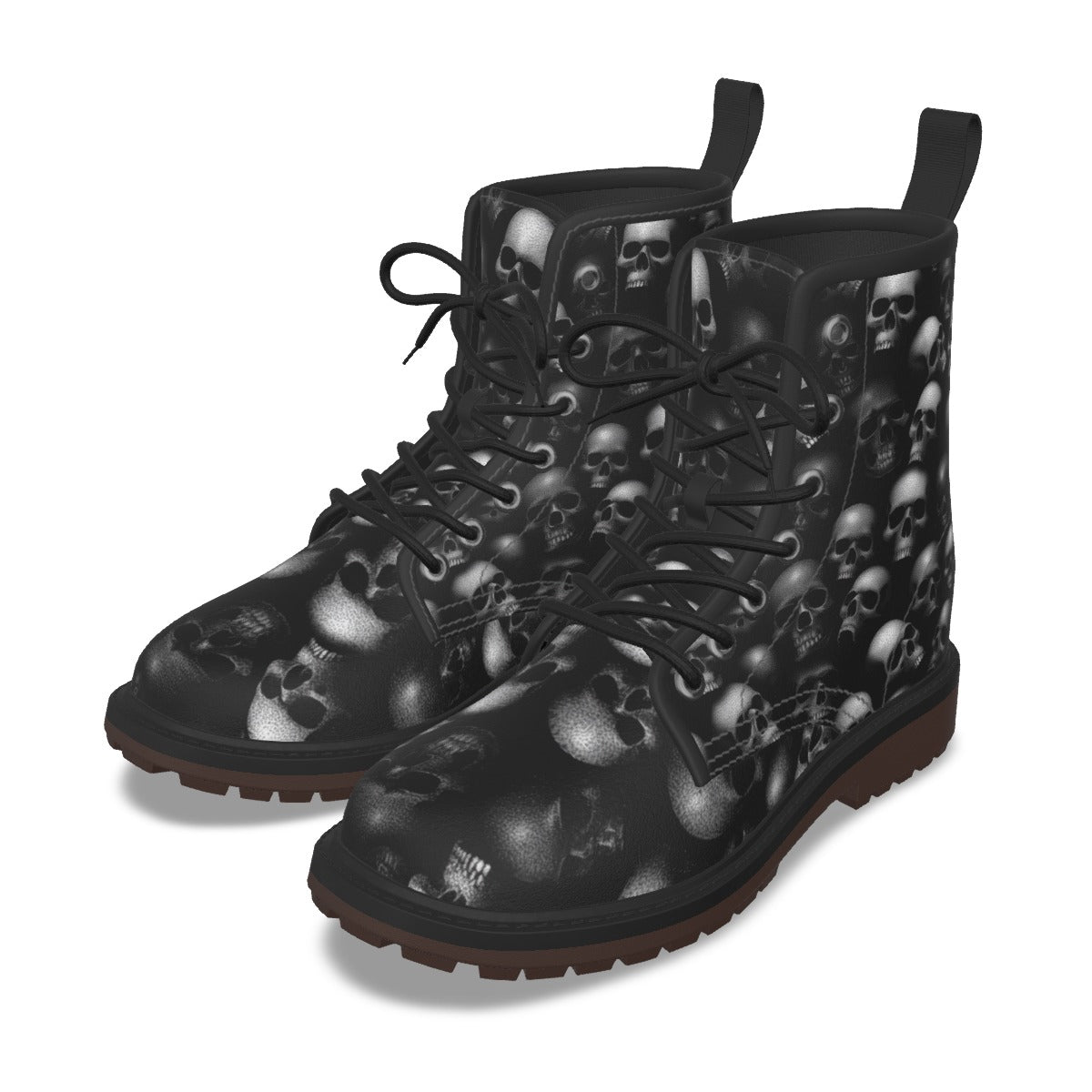 All-Over Print Men's Martin Short Boots