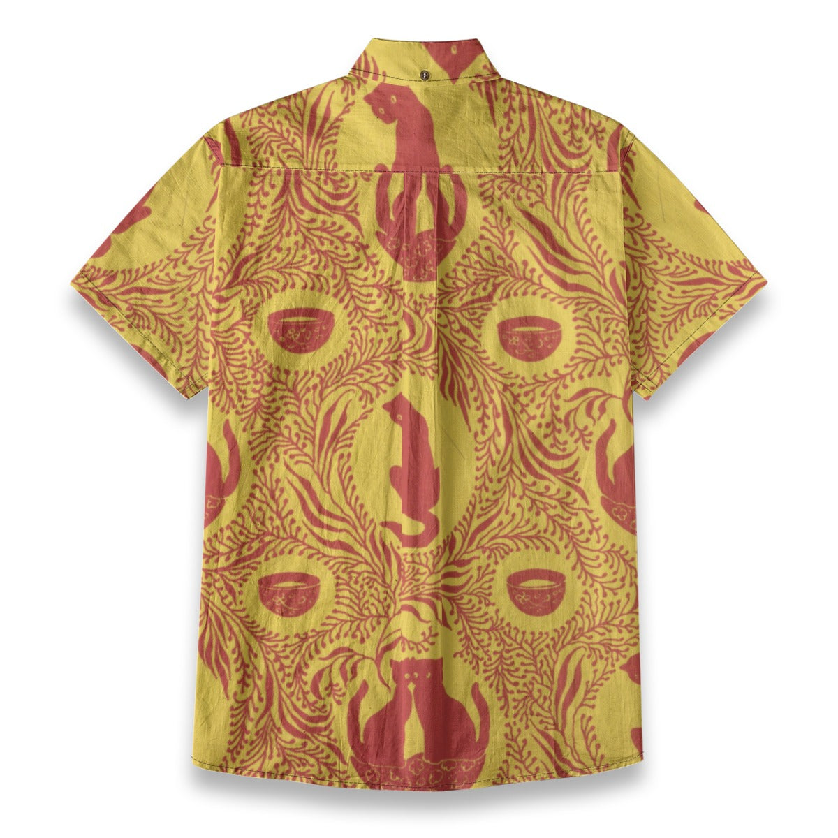All-Over Print Men's Breathable Cotton Shirt|125GSM