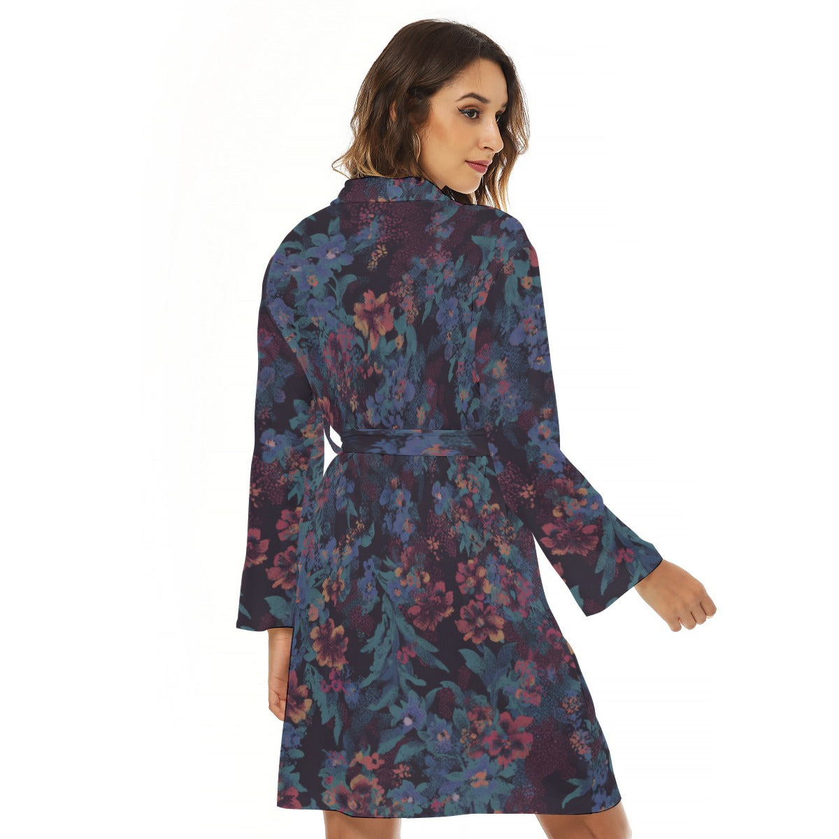 All-Over Print Women's Small Robe
