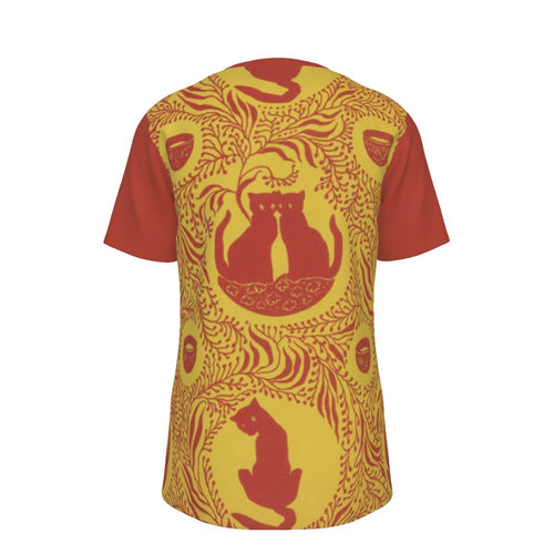 All-Over Print Men's O-Neck T-Shirt | 190GSM Cotton