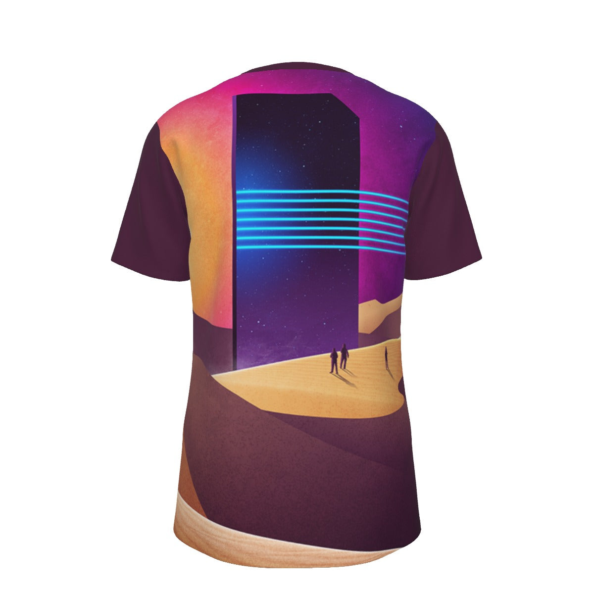 All-Over Print Men's O-Neck T-Shirt | 190GSM Cotton