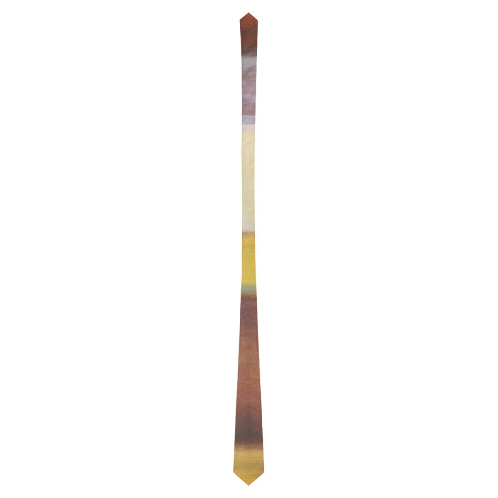 winter.moon_mark_rothko_painting_earth_tones_--ar_34_--styliz_475e0691-da84-4b11-8f80-cd652816ece6_0 Classic Necktie (Two Sides)