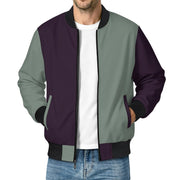 230gsm Men's Lightweight Zip-Up Jacket(All-Over Printing)