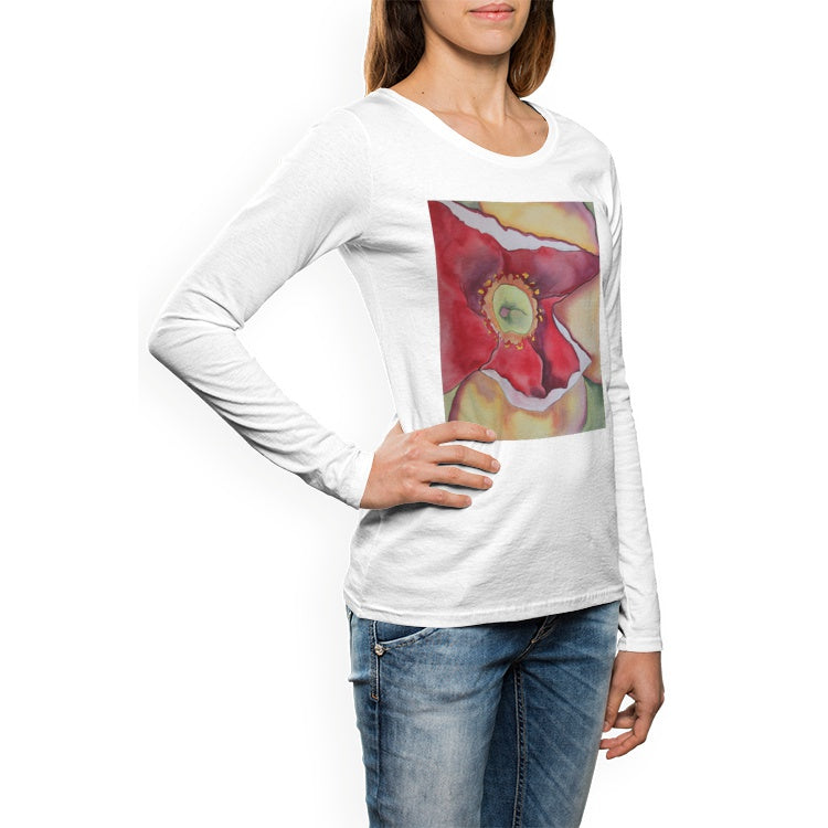 Women's Crew Neck Long sleeve T-shirt