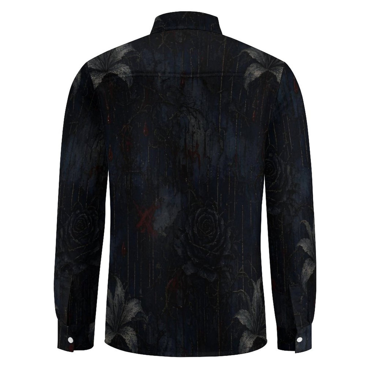135gsm Casual Long-Sleeve Shirt for Men(All-Over Printing)